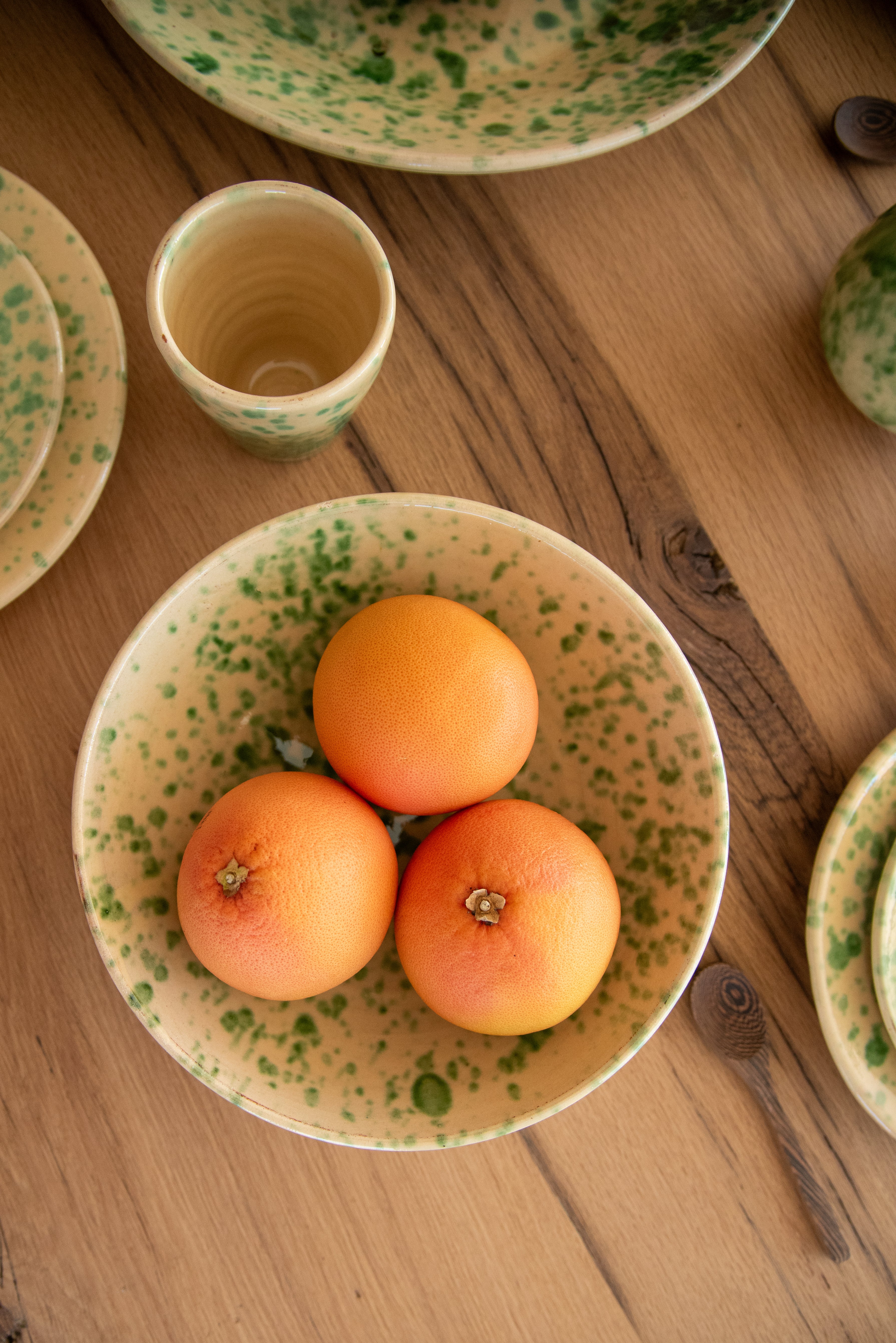 Medium Bowl Smarmoriati Green 30cm