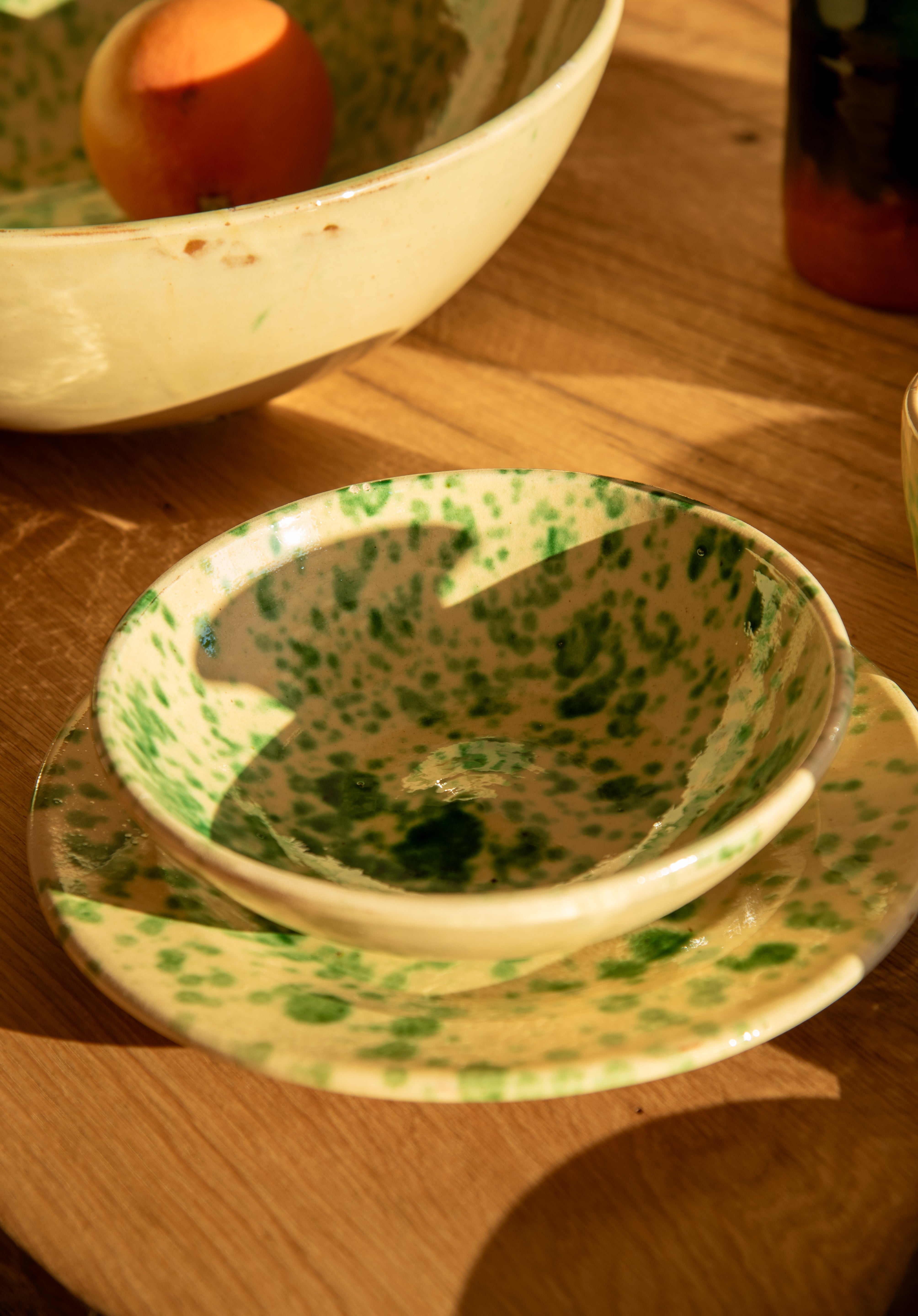 Small Bowl Smarmoriati Green 24cm