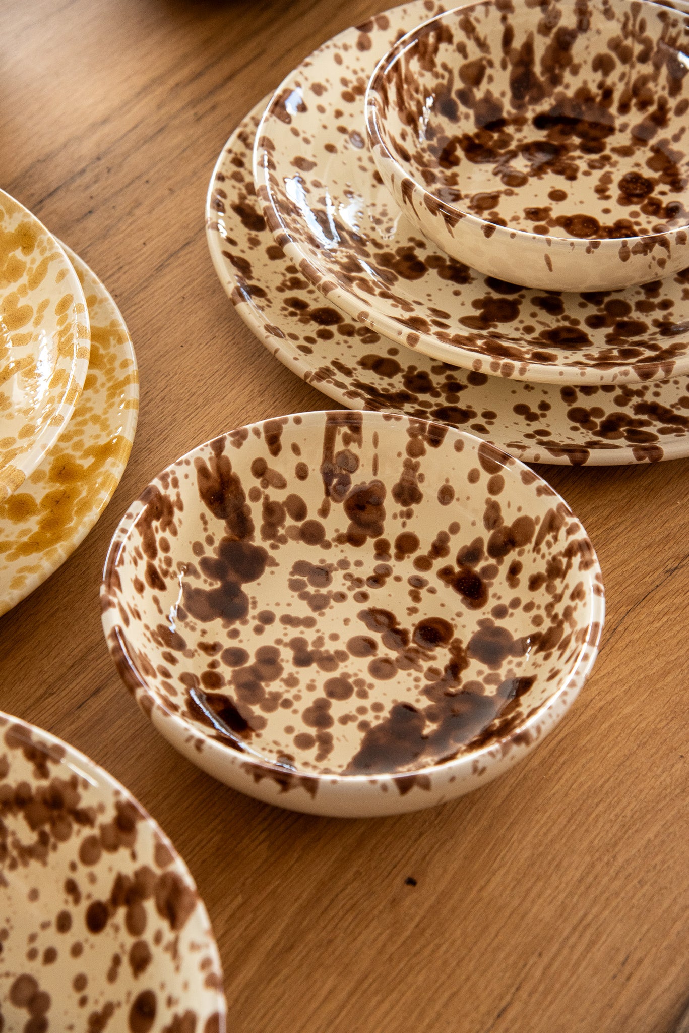 Salad Bowl Smarmoriati Brown 26 cm