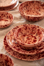 Large Plate Smarmoriati Brown 32 cm